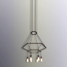 Imperium Light Shanghai E27 чорний 148690.05.05. Світильник підвісний