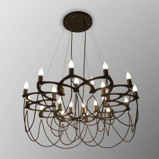 Imperium Light Daisy E14 чорний 1492477.05.05. Люстра свічка