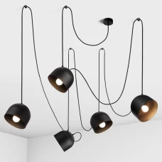 Imperium Light Bellfort E27 чорний 155599.05.05. Світильник підвісний