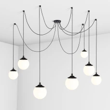 Imperium Light Quebec E14 чорний, білий 1577162.05.01. Світильник підвісний