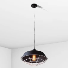 Imperium Light Lunci E27 чорний, білий 173136.05.01. Світильник підвісний