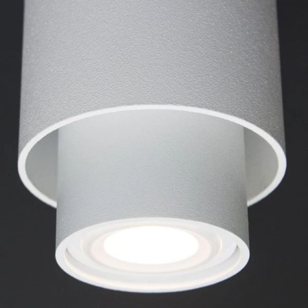 Світильник точковий накладний Imperium Light Telescope GU10 білий 176115.01.01 - Фото 3