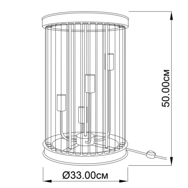 Торшер Imperium Light Midas E27 мідь 177450.49.49 - Фото 2