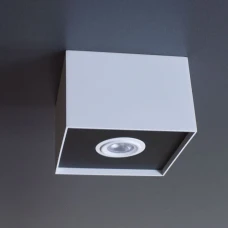 Imperium Light Scanno GU10 білий, чорний 185112.01.05. Накладний точковий світильник