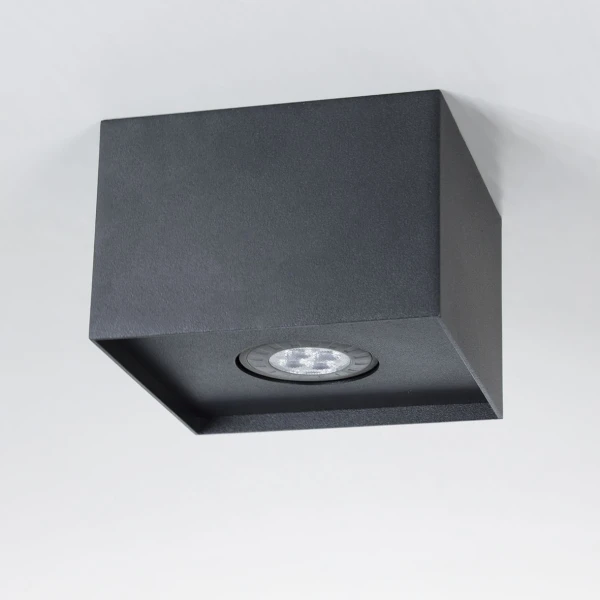 Світильник точковий накладний Imperium Light Scanno GU10 чорний 185112.05.05 - Фото 3