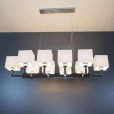 Imperium Light Lord E27 хром, білий 18810117.09.01. Підвісна люстра