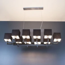 Imperium Light Lord E27 хром, чорний 18810117.09.05. Підвісна люстра