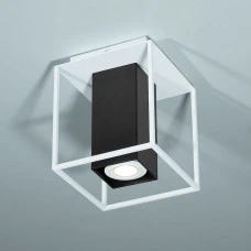 Imperium Light Tower GU10 білий, чорний 190113.01.05. Накладний точковий світильник