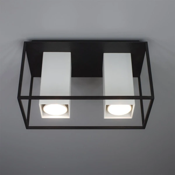 Світильник точковий накладний Imperium Light Tower GU10 чорний, білий 190126.05.01 - Фото 3