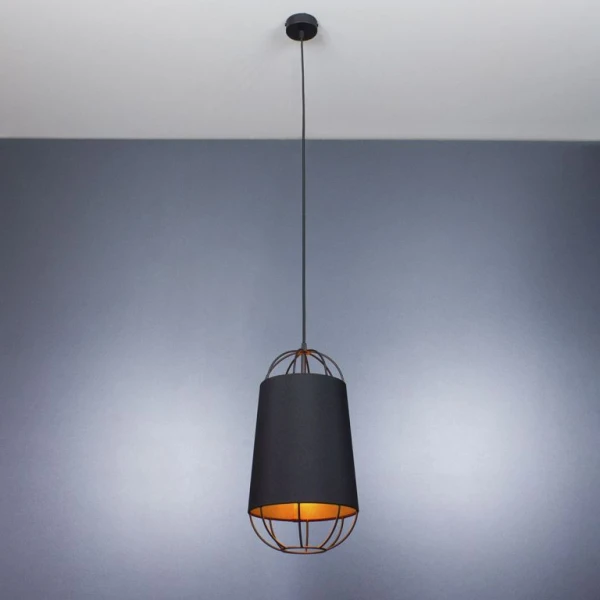 Підвісний світильник Imperium Light Memphis E27 чорний, золото 196122.05.12 - Фото 1