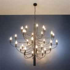 Imperium Light Gubbio E14 чорний 19730100.05.05. Люстра свічка