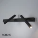 Бра Imperium Light Diplomat 2x1,5 Вт 6000К чорний, хром 200260.05.93