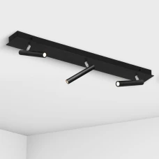 Imperium Light Diplomat 3x1.5 Вт 3000К чорний, хром 2003100.05.91. Спот світильник