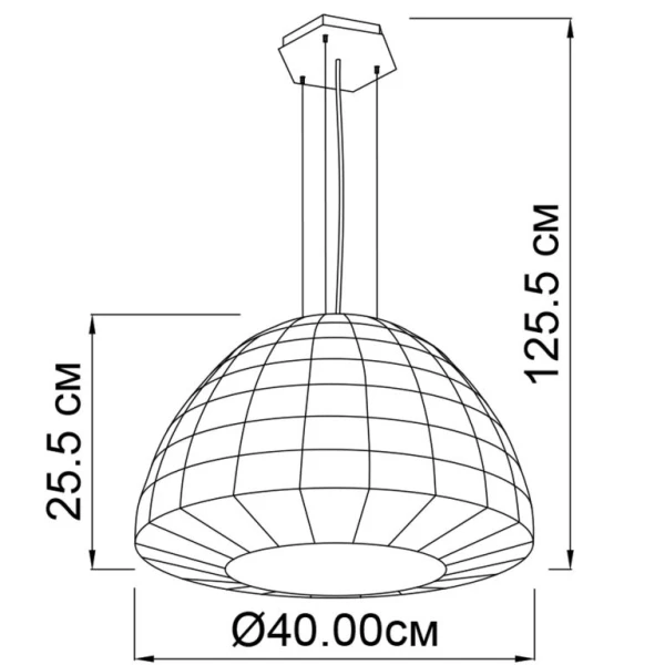 Підвісний світильник Imperium Light Igloo E27 білий 201140.01.01 - Фото 2