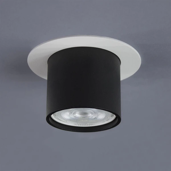 Точковий світильник врізний Imperium Light Vardo GU10 білий, чорний 21015.01.05 - Фото 1