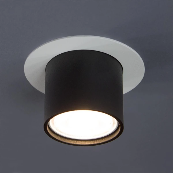 Точковий світильник врізний Imperium Light Vardo GU10 білий, чорний 21015.01.05 - Фото 3