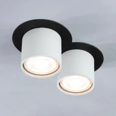 Imperium Light Vardo GU10 чорний, білий 21025.05.01. Світильник точковий врізний