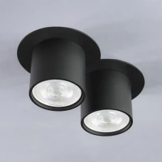 Imperium Light Vardo GU10 чорний 21025.05.05. Світильник точковий врізний