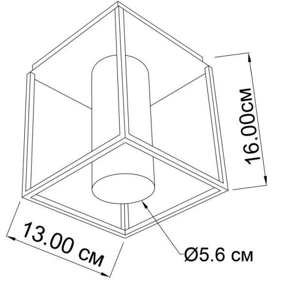 Світильник точковий накладний Imperium Light Tower GU10 білий 213113.01.01 - Фото 2