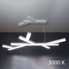 Imperium Light Snowflake 100 Вт 3000К білий 251170.01.91. Люстра світлодіодна