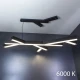 Люстра світлодіодна Imperium Light Snowflake 100 Вт 6000К чорний, білий 251170.05.93