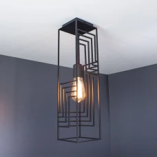 Imperium Light Aragon E27 чорний 254151.05.05. Стельовий світильник