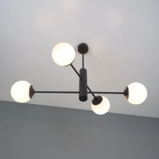 Imperium Light Atlant Е14 чорний, білий 256480.05.01. Пристельова люстра