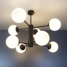 Imperium Light Atlant Е14 чорний, білий 256866.05.01. Пристельова люстра