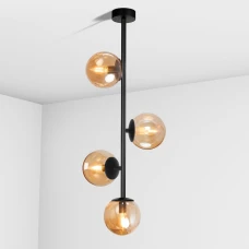 Imperium Light Frost E14 чорний, коричневий 262479.05.23. Світильник підвісний