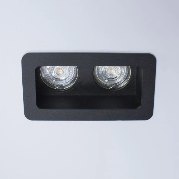 Точковий світильник врізний Imperium Light Point GU10 чорний 271215.05.05 - Фото 3