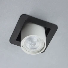 Imperium Light Goggles GU10 чорний, білий 27614.05.01. Світильник точковий врізний