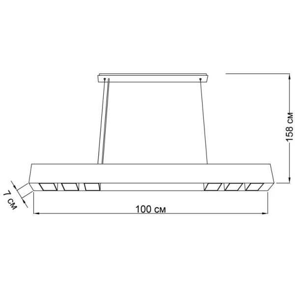 Світильник підвісний Imperium Light Max Boxter GU10 чорний, білий 2836158.05.01 - Фото 2