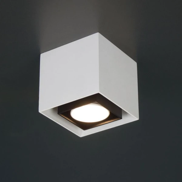 Світильник точковий накладний Imperium Light Max Boxter GU10 білий, чорний 28518.01.05 - Фото 3