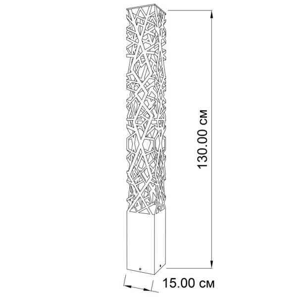 Світильник вуличний Imperium Light Pharos 30 Вт білий 2861130.01.01 - Фото 2