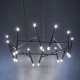 Люстра свічка Imperium Light Midnight G9 чорний 2872490.05.05