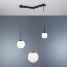 Imperium Light River Е14 чорний, білий 294350.05.01. Світильник підвісний