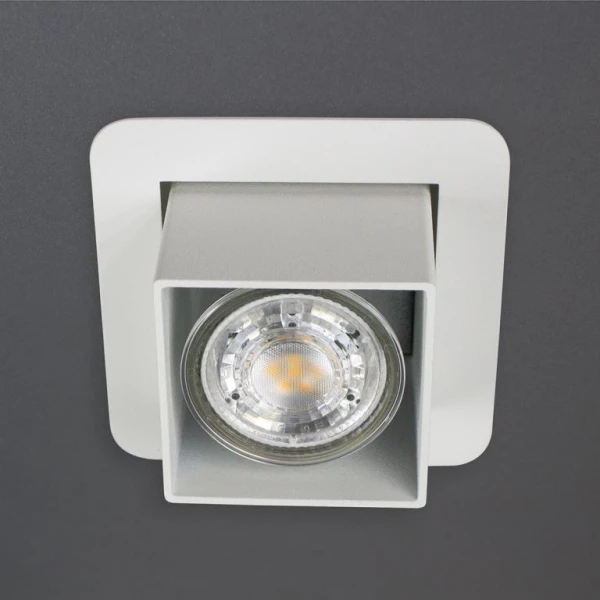 Точковий світильник врізний Imperium Light R2-D2 GU10 білий 30416.01.01 - Фото 3