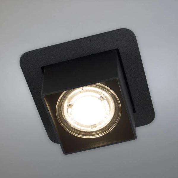 Точковий світильник врізний Imperium Light R2-D2 GU10 чорний 30416.05.05 - Фото 3