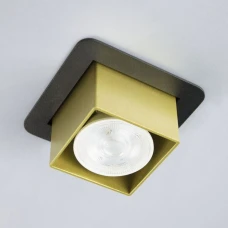 Imperium Light R2-D2 GU10 чорний, золото 30416.05.12. Світильник точковий врізний