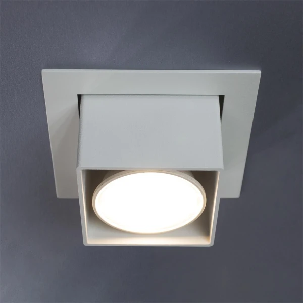 Точковий світильник врізний Imperium Light R2-D2 GU10 білий 30417.01.01 - Фото 3