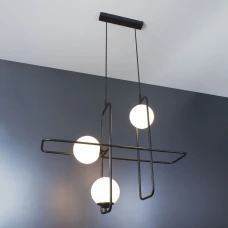 Imperium Light Maze Е14 чорний, білий 306365.05.01. Підвісна люстра