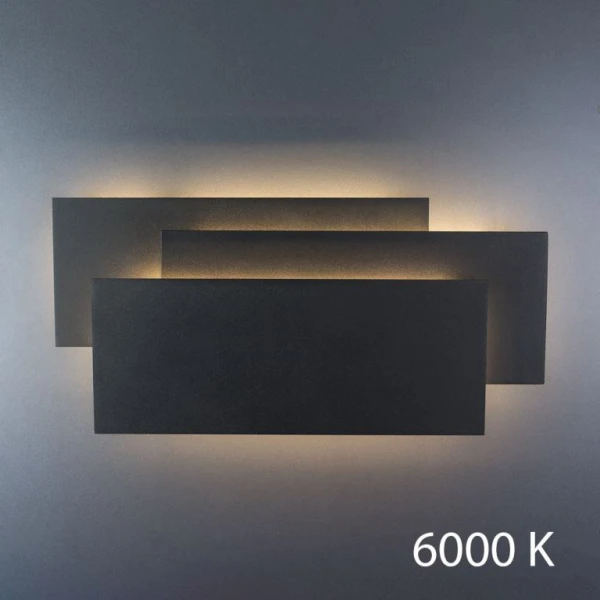 Підсвітка стін Imperium Light Halo 30 Вт 6000К чорний 325339.05.93 - Фото 1