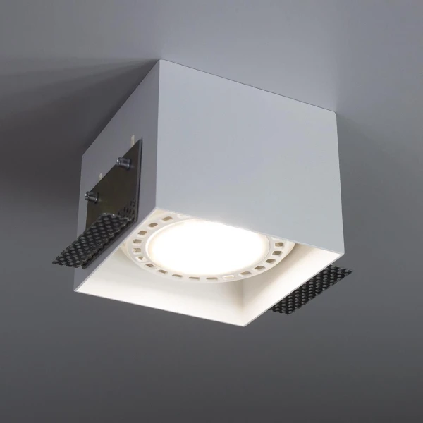 Точковий світильник врізний Imperium Light Hubble ES111/GU10 білий 327111.01.01 - Фото 1