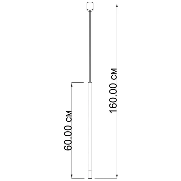 Підвісний світильник Imperium Light Slim G9 чорний 328160.05.05 - Фото 2