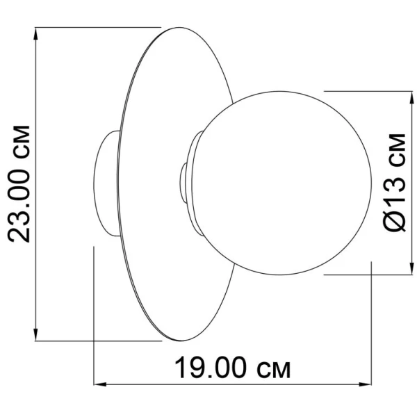 Бра Imperium Light Quest E14 чорний глянець, коричневий 341123.07.23 - Фото 2
