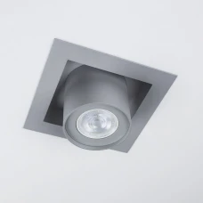 Imperium Light Goggles Big GU10 срібло 356115.22.22. Світильник точковий врізний