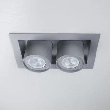 Imperium Light Goggles Big GU10 срібло 356224.22.22. Світильник точковий врізний