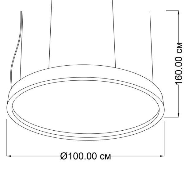 Люстра світлодіодна Imperium Light Synevir 38 Вт 3000К білий 3611100.01.91 - Фото 2