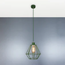 Imperium Light Black Fort Mini E27 темно-зелений 36125.39.39. Світильник підвісний