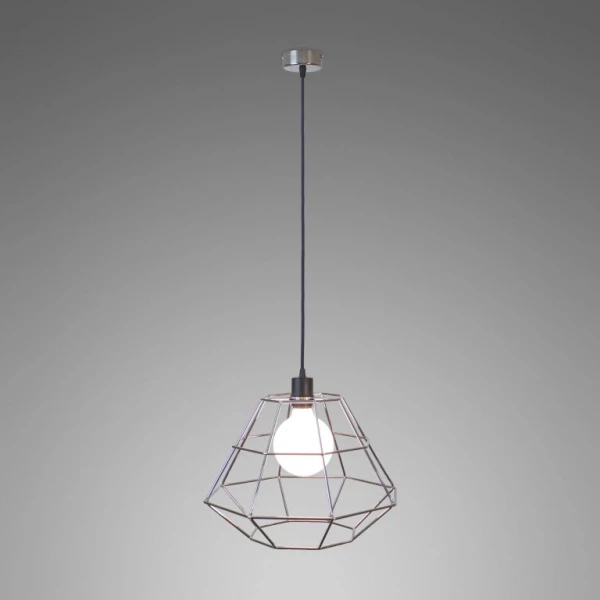 Підвісний світильник Imperium Light Black Fort E27 хром, чорний 36140.05.09 - Фото 1